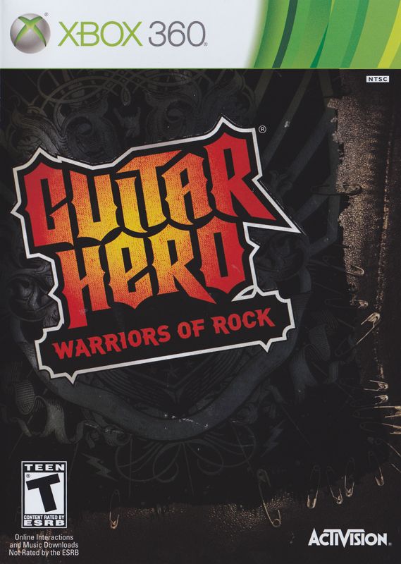 Guitar Hero: Warriors of Rock box art for Xbox 360